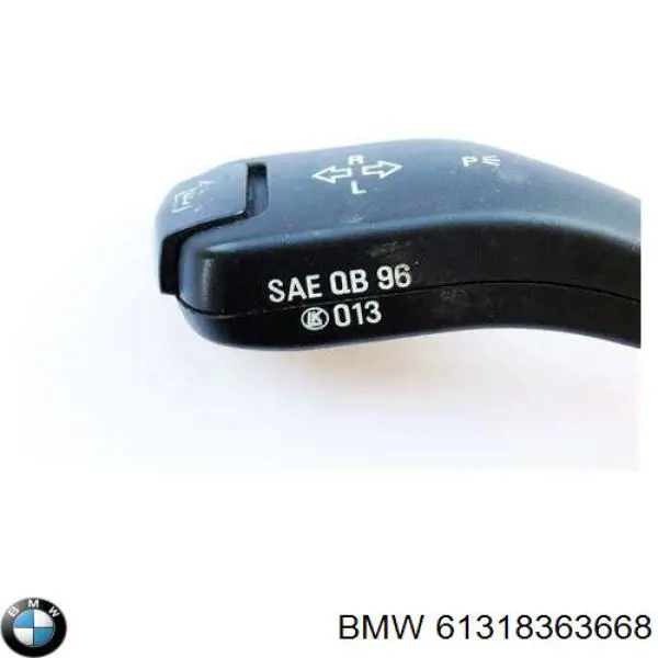 Conmutador izquierdo de la columna de dirección 61318363668 BMW