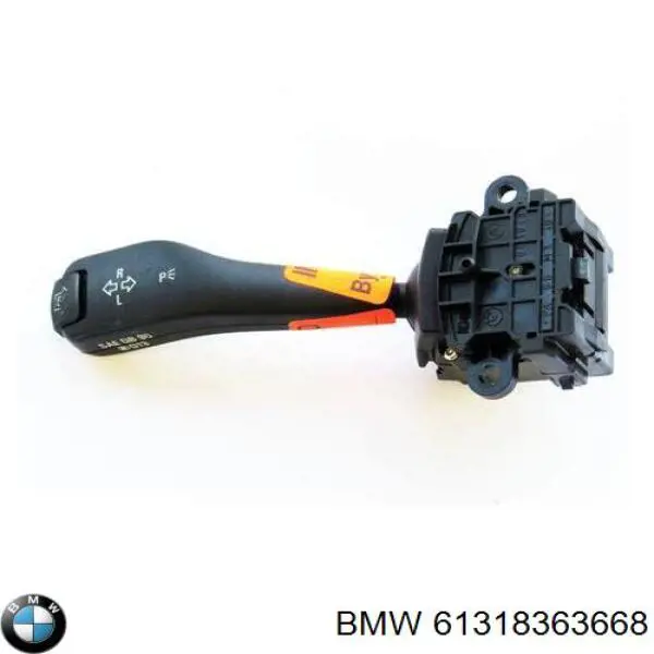 Conmutador izquierdo de la columna de dirección 61318363668 BMW