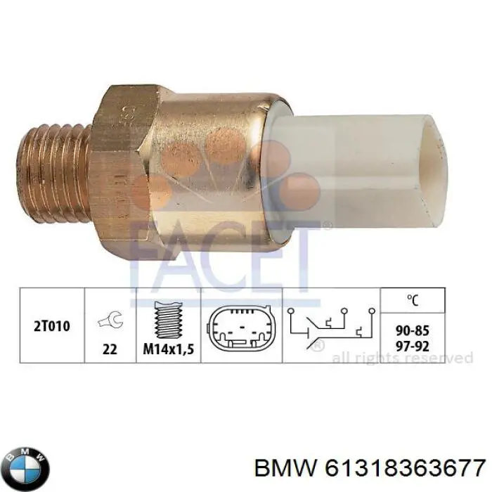 Sensor de temperatura 57228 AIC