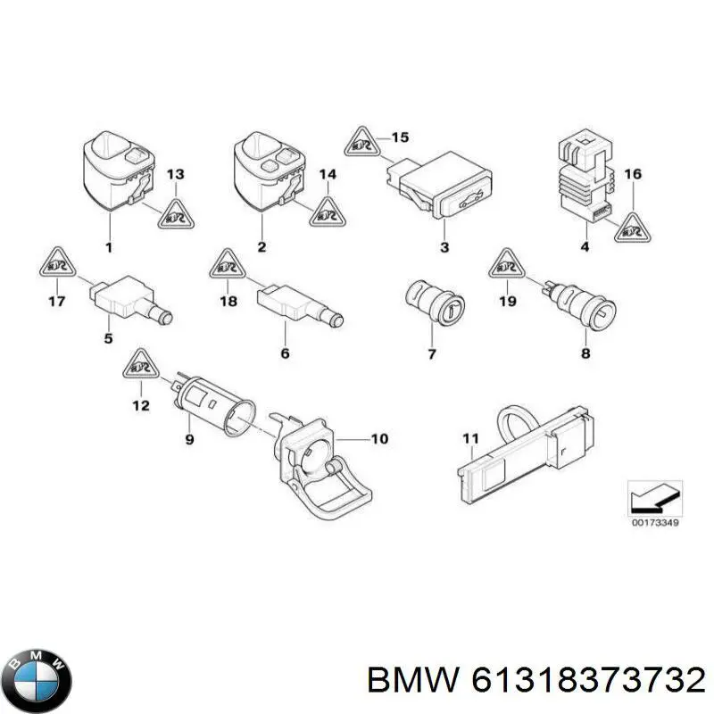 61318373732 BMW