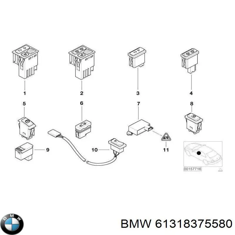 61318375580 BMW