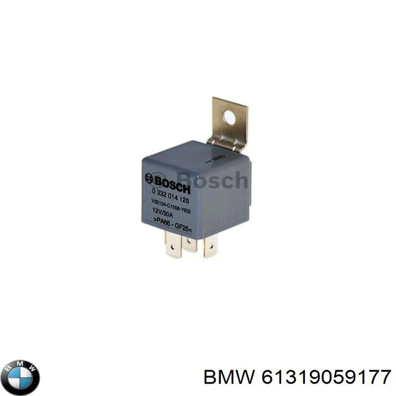 61319059177 BMW relé eléctrico multifuncional