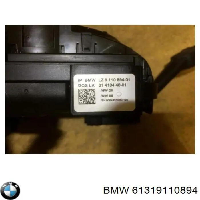 61319121895 BMW conmutador en la columna de dirección, parte central