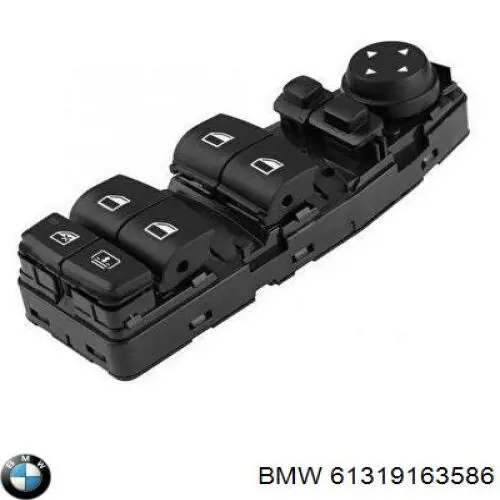 61319163586 BMW unidad de control elevalunas delantera izquierda