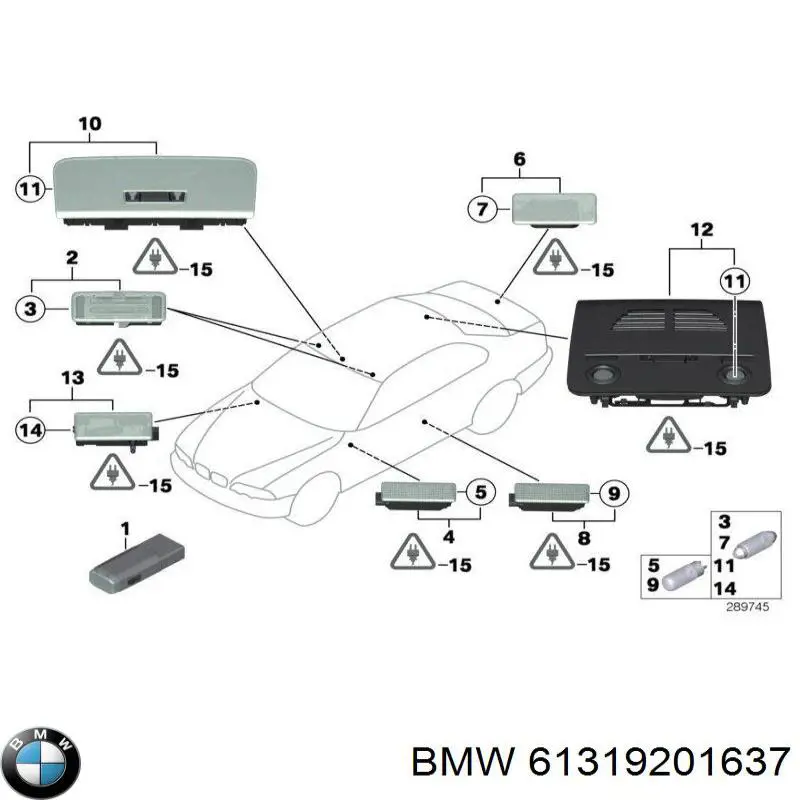 61319201637 BMW