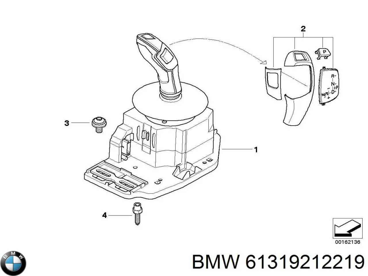 Mecanismo selector de marchas BMW 5 sedán (E60) (2003 - 2009) precio, desde 432,70 EUR