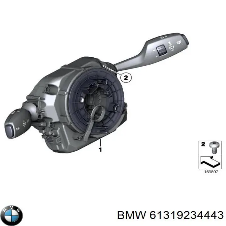 Comprar 61319234443 BMW Conmutador columna dirección