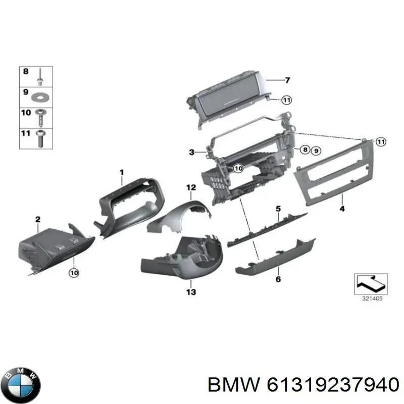 61319237940 BMW