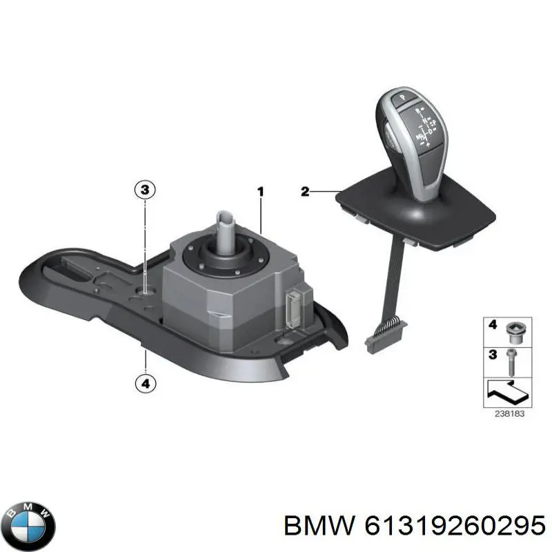 Mecanismo de selección de marchas BMW 61319260295 precio, desde 106,00 EUR