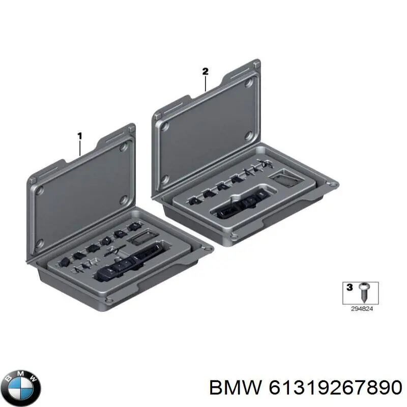 Módulo de control de luces de faros (ECU) BMW 61319267890 precio, desde 66,34 EUR