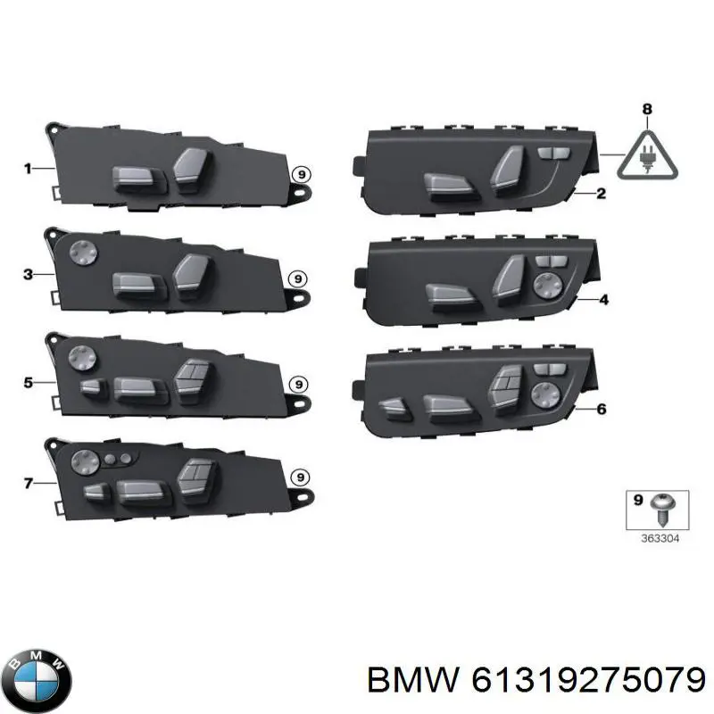 61319275079 BMW