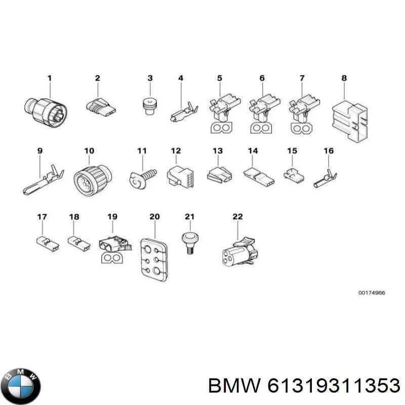 Comprar 61319311353 BMW Antena (anillo) de inmovilizador