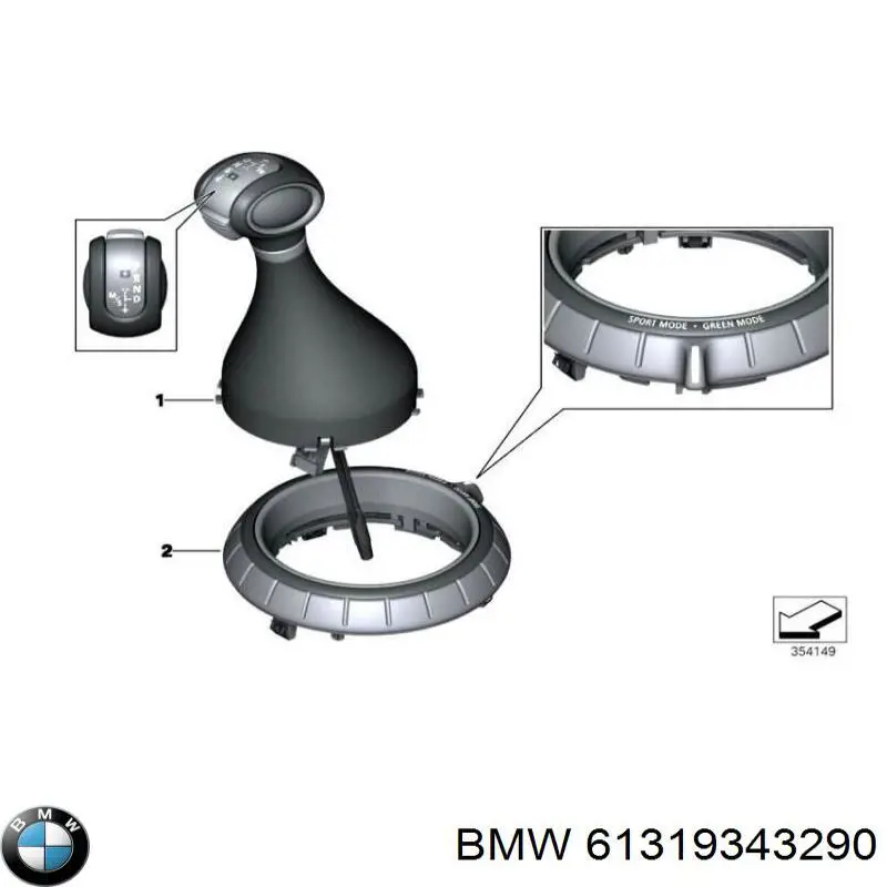 61319343290 BMW