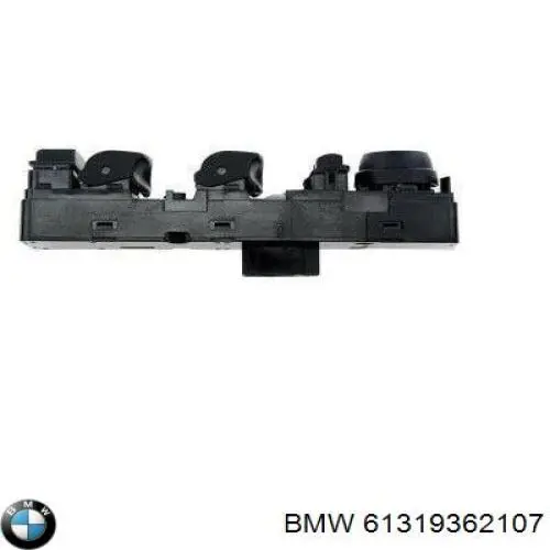 61319362107 BMW interruptor de elevalunas delantera izquierda