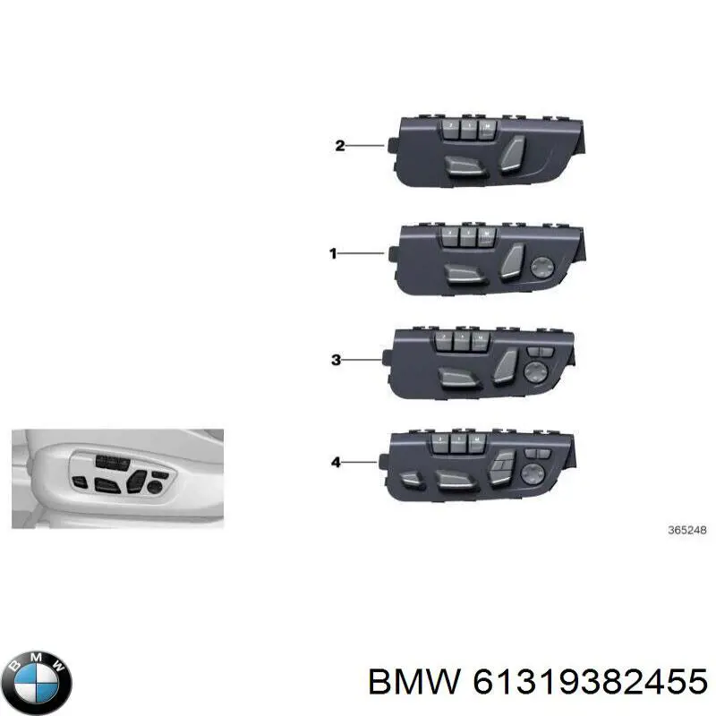 61319382455 BMW