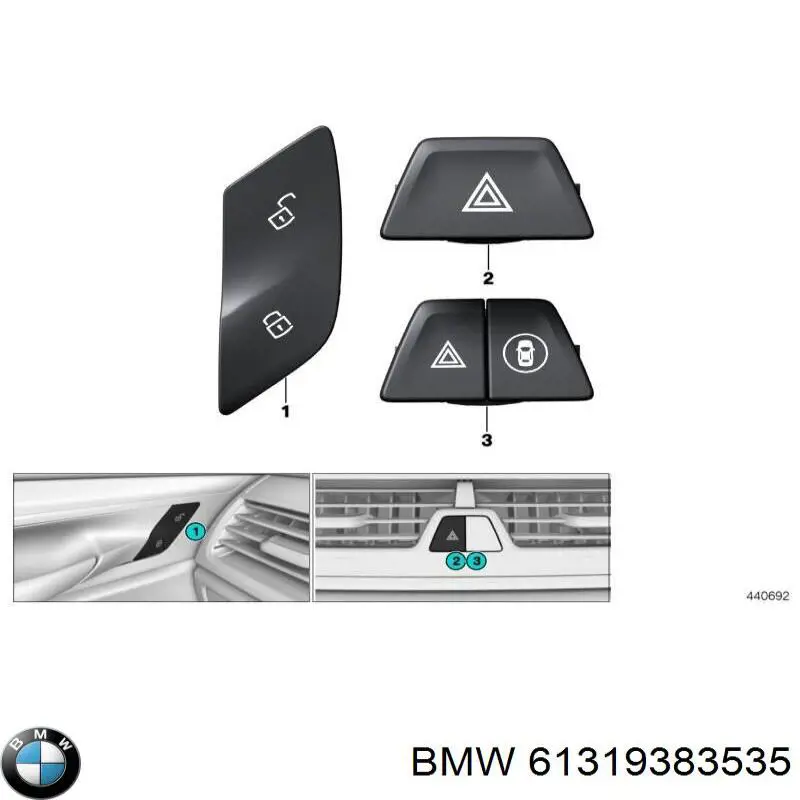 61316993047 BMW