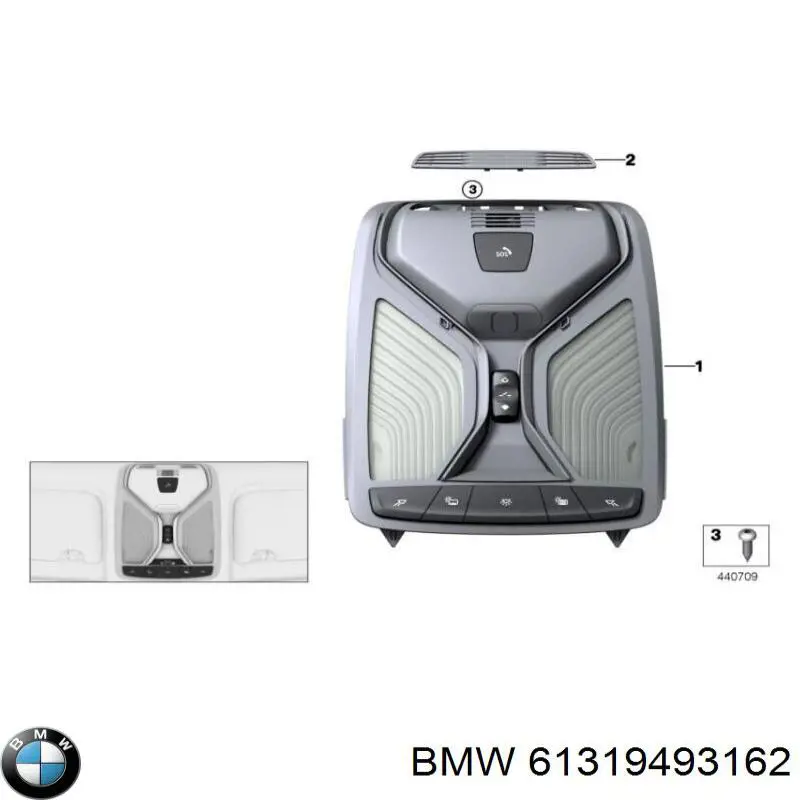 61319493162 BMW