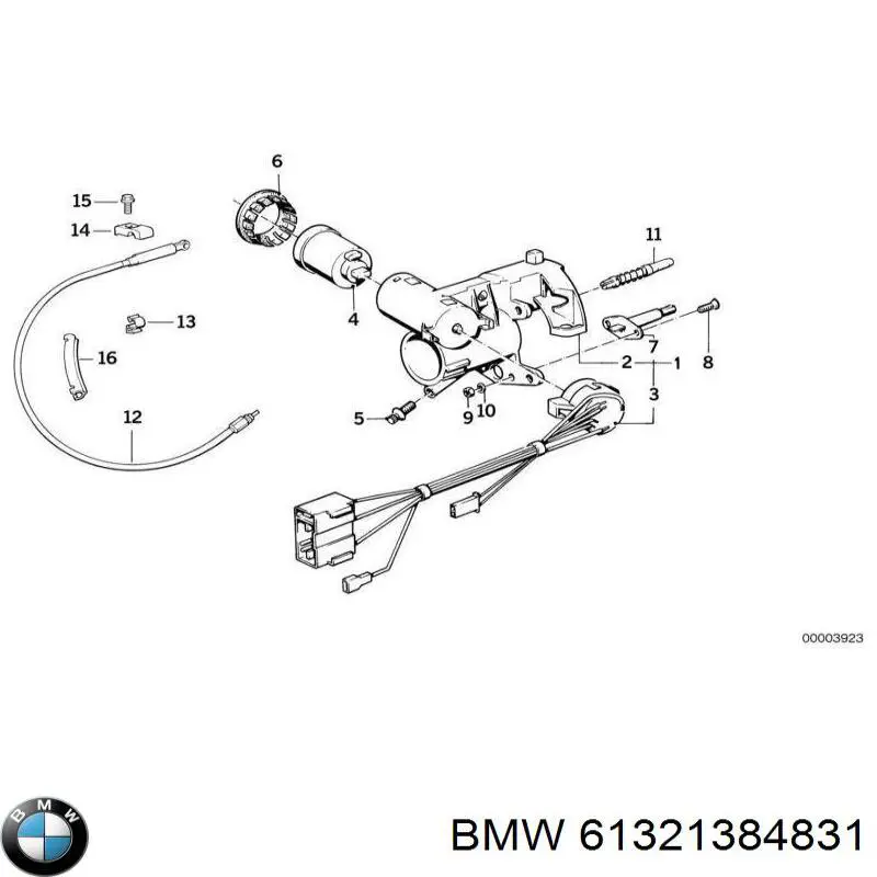Interruptor de arranque BMW 61321384831 precio, desde 213,63 EUR