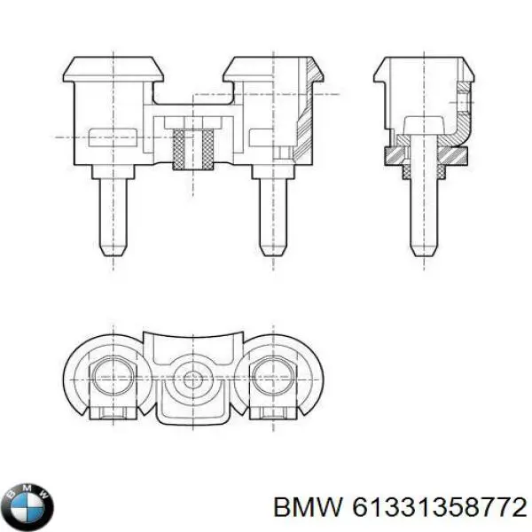 61339088156 BMW bocina