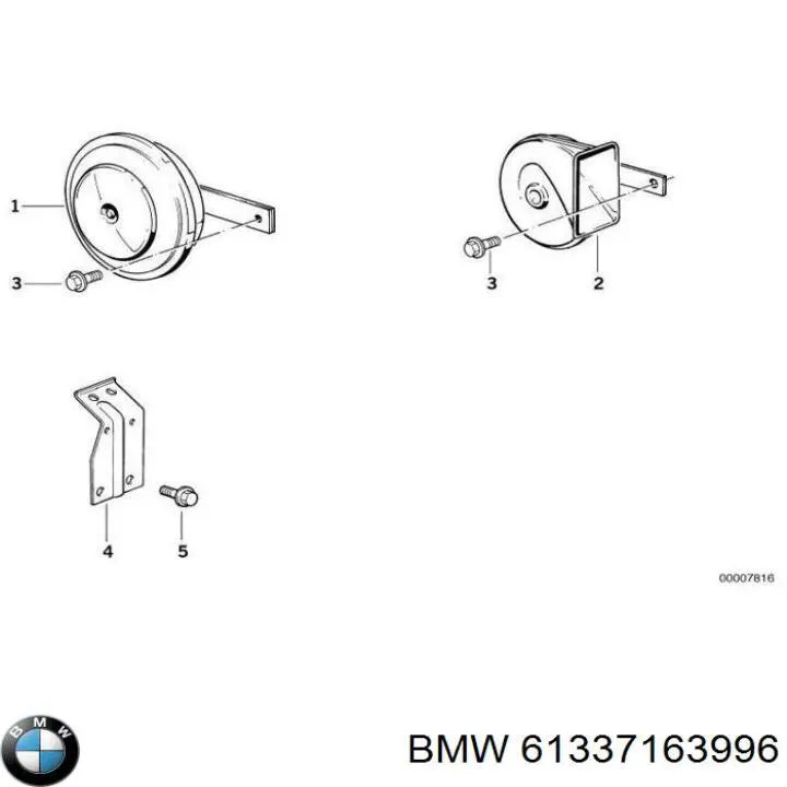 61337163996 BMW 
