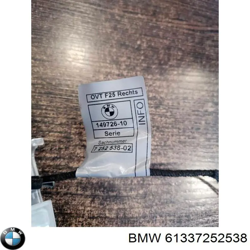 61337252538 BMW