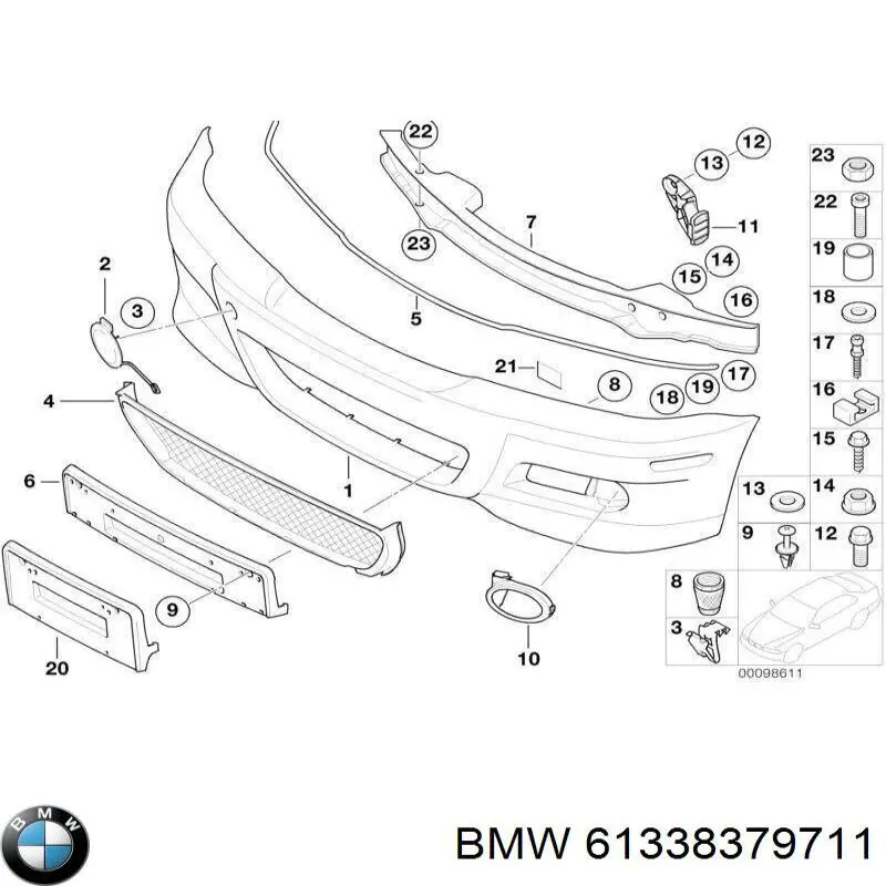 Comprar 61338379711 BMW Claxon