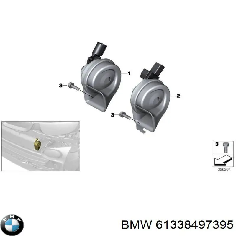 61337295681 BMW