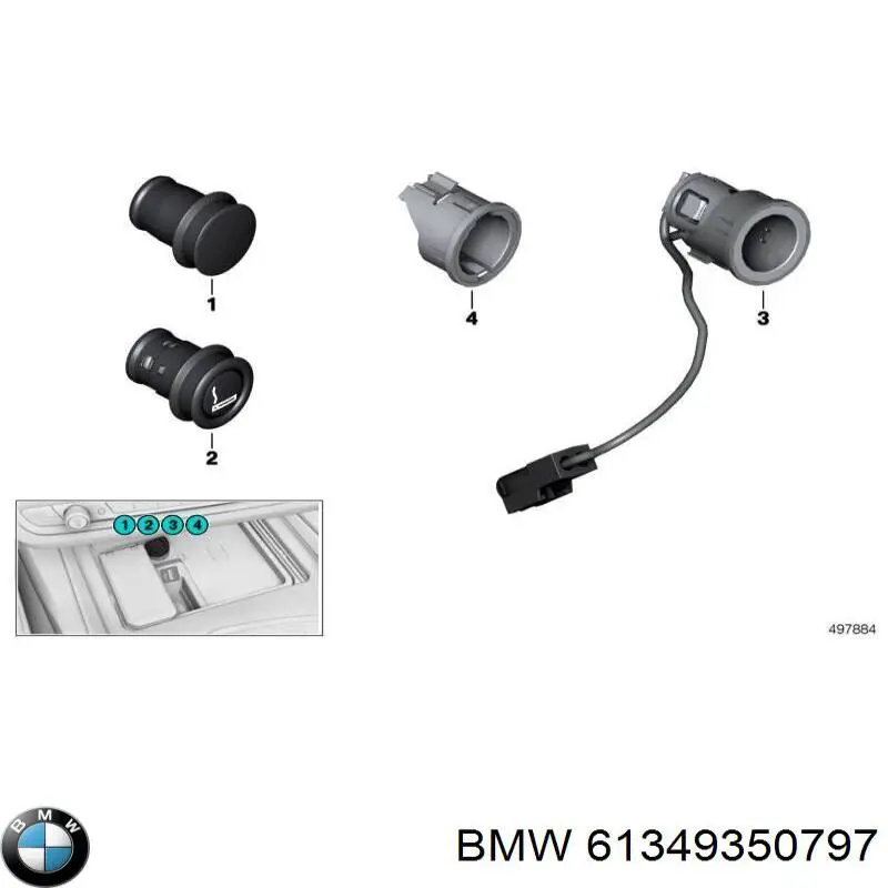 61349350797 BMW