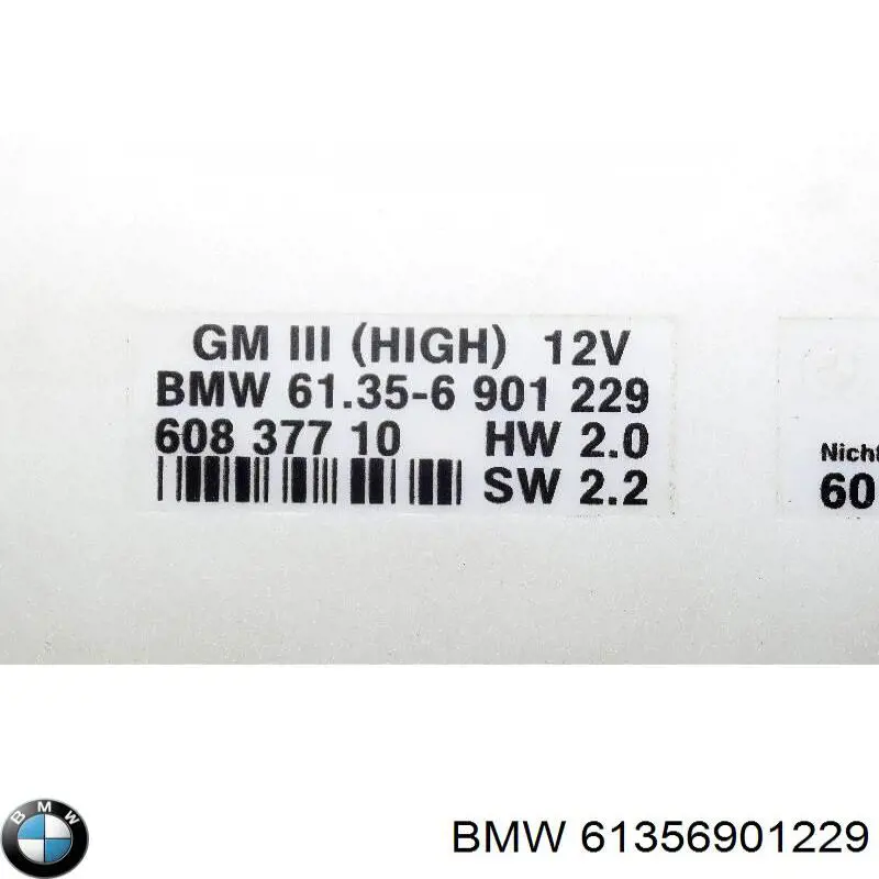 61356901229 BMW 