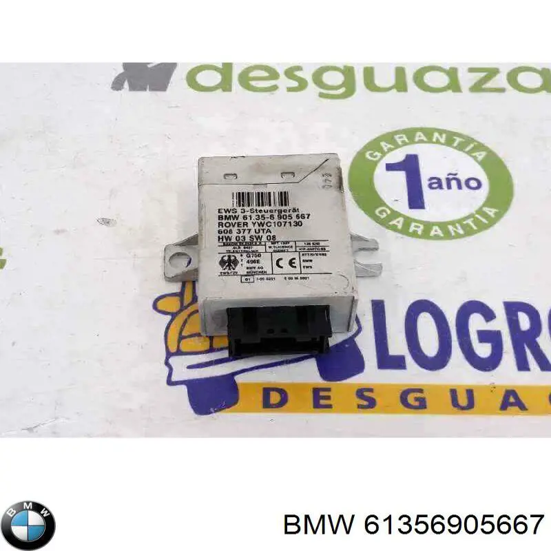Comprar 61356905667 BMW Módulo de control del inmovilizador