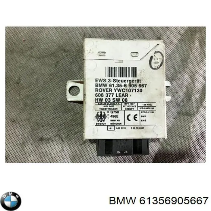 Módulo de control del inmovilizador BMW 61356905667 precio, desde 55,18 EUR