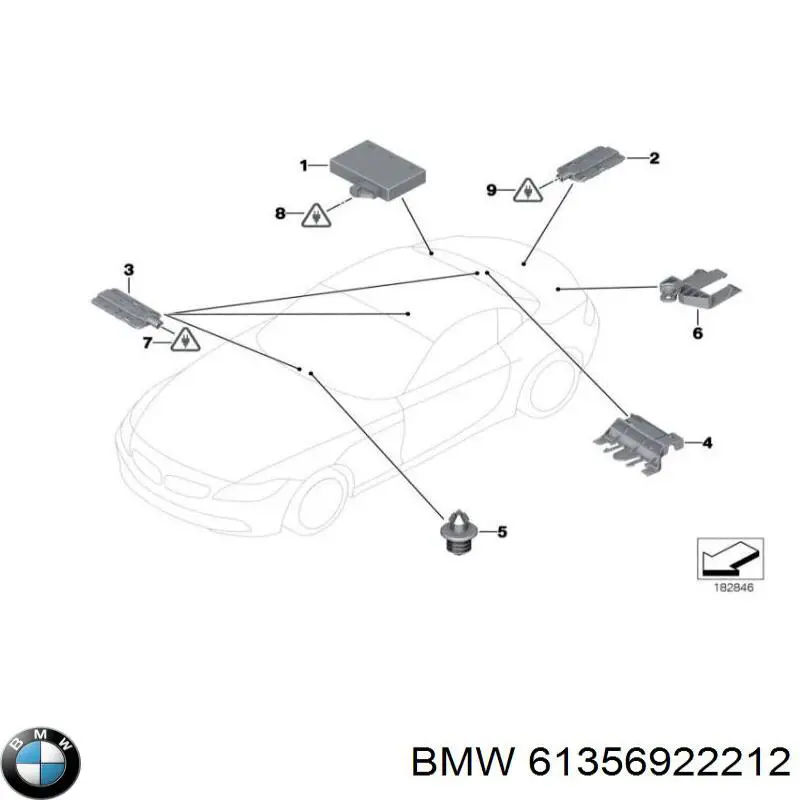 61356922212 BMW