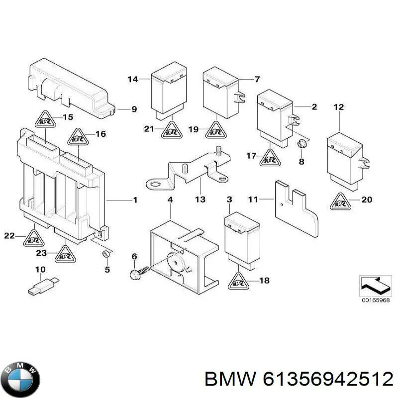 61356942512 BMW 