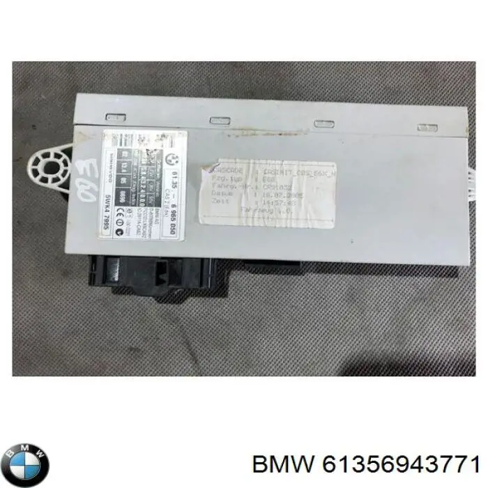 61356943766 BMW modulo de control del inmobilizador