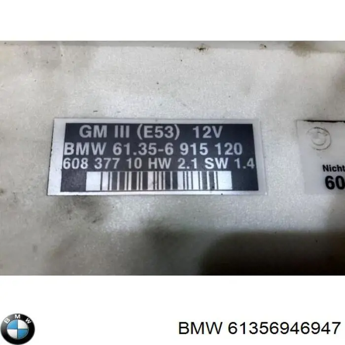 Comprar 61356946947 BMW Módulo de confort