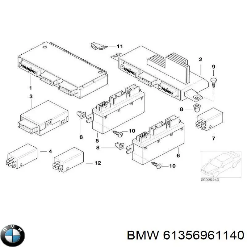 61356961140 BMW