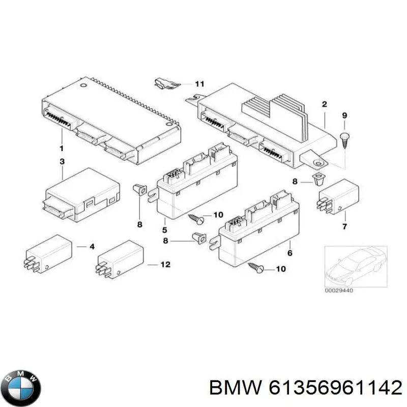 61356961142 BMW