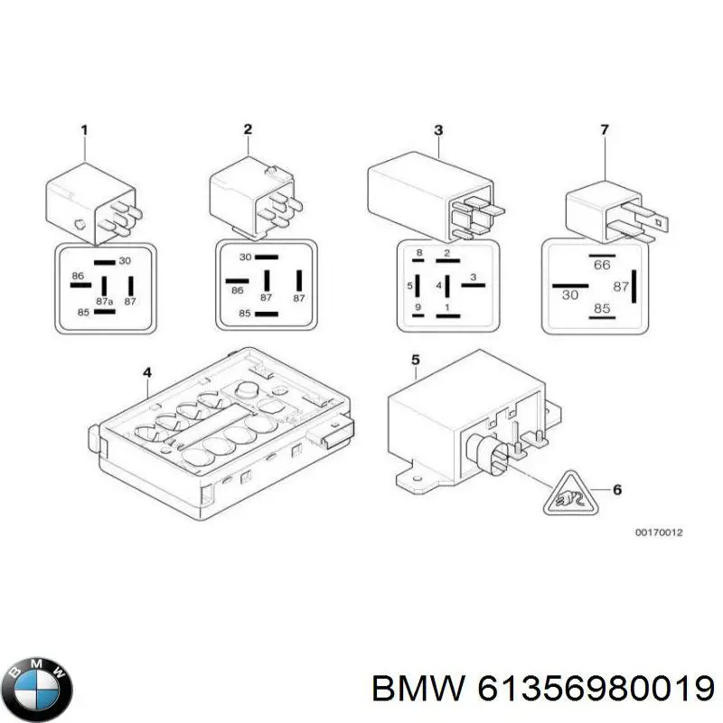 Comprar 61356980019 BMW Luna parabrisas