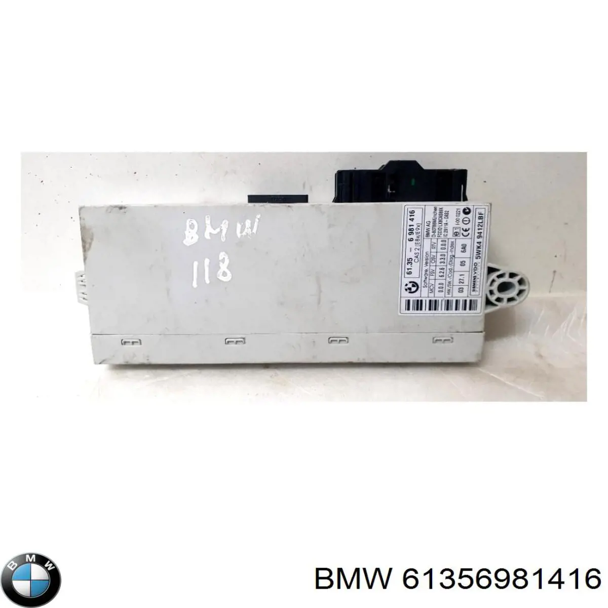 Módulo de control del inmovilizador 61356981416 BMW