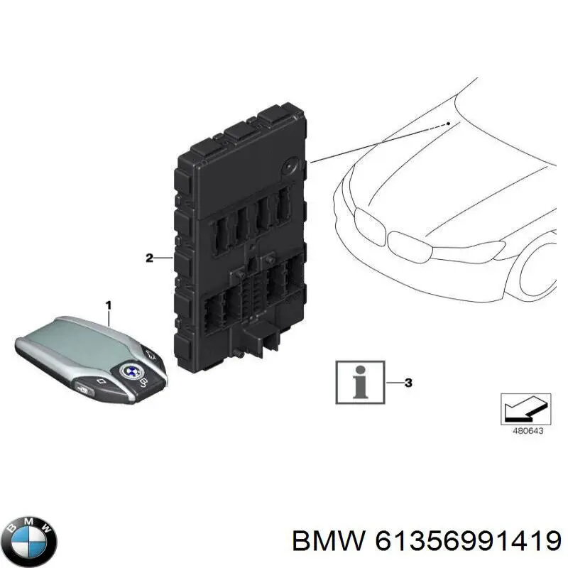  61356991419 BMW