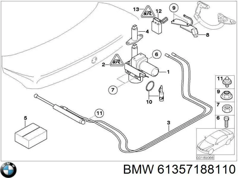 61350392426 BMW bloque confort