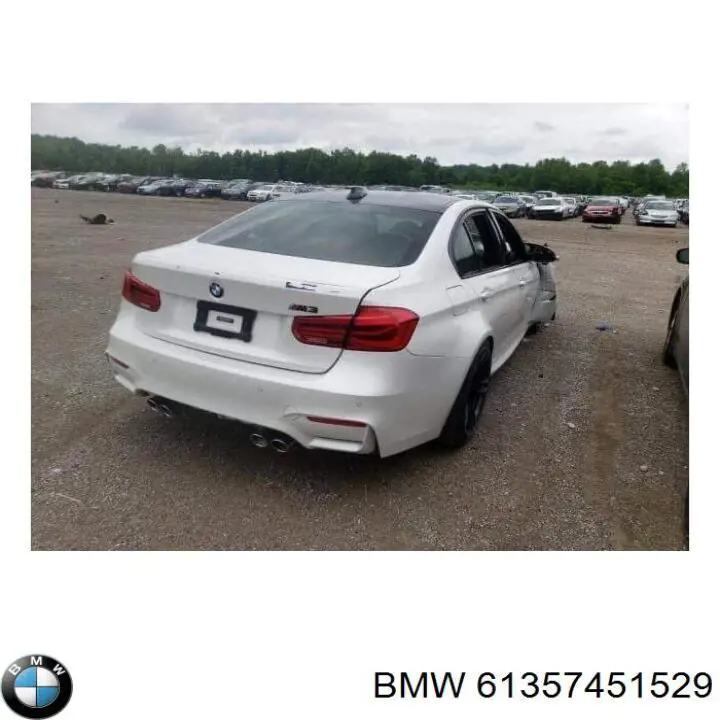 Módulo de control de apertura de la tapa del maletero 61357443136 BMW