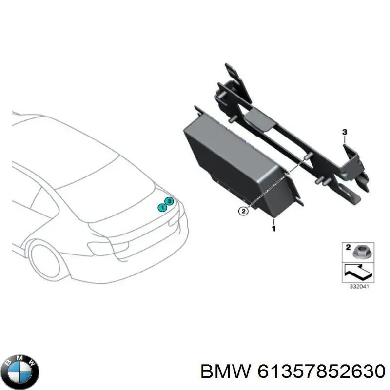 61357852630 BMW