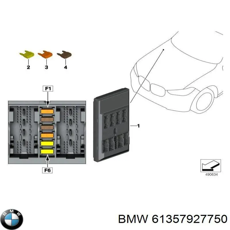 61355A03F58 BMW