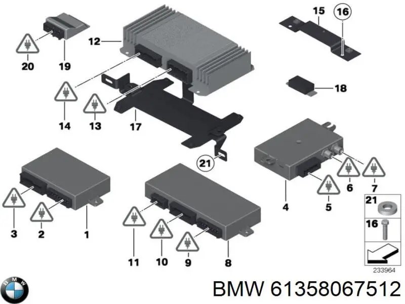 61358067512 BMW