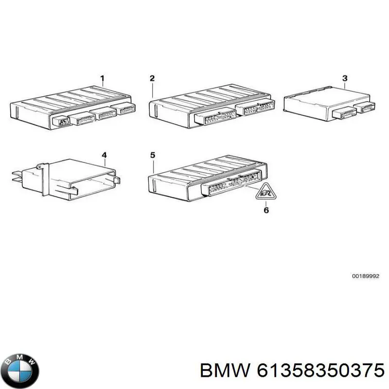Módulo de control de verificación de lámparas BMW 61358350375 precio, desde 101,64 EUR