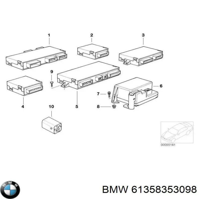 61358353098 BMW