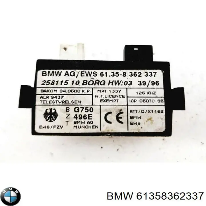 61358379502 BMW