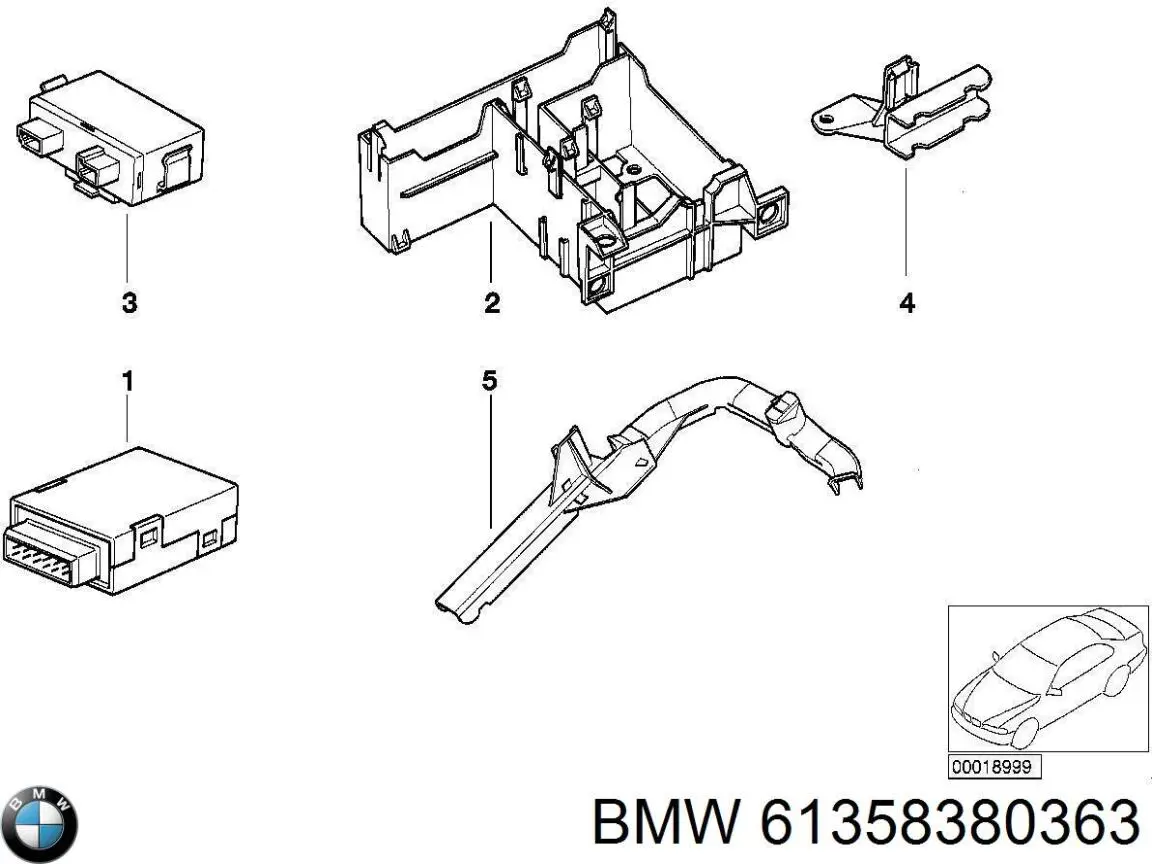 Comprar 61354378793 BMW 