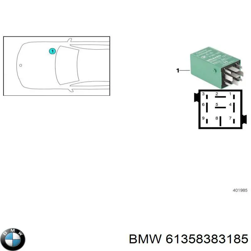 61358383185 BMW